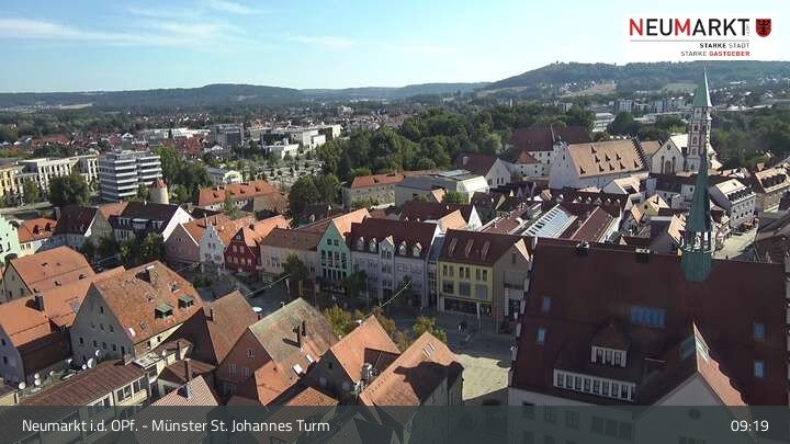 Archiv Foto Webcam Neumarkt in der Oberpfalz