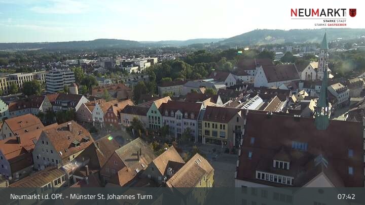 Archiv Foto Webcam Neumarkt in der Oberpfalz