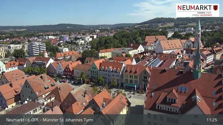 Archiv Foto Webcam Neumarkt in der Oberpfalz