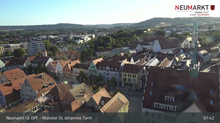 Archiv Foto Webcam Neumarkt in der Oberpfalz
