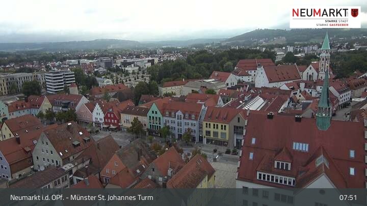Archiv Foto Webcam Neumarkt in der Oberpfalz