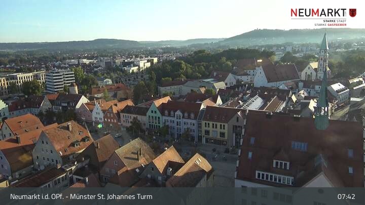 Archiv Foto Webcam Neumarkt in der Oberpfalz