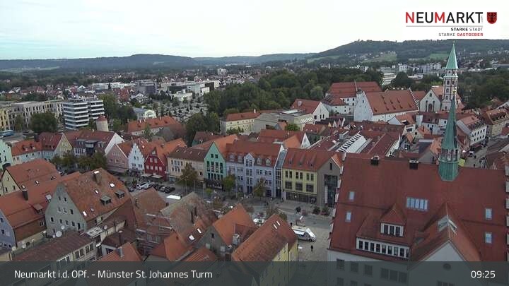 Archived image Webcam Neumarkt in the Upper Palatinate