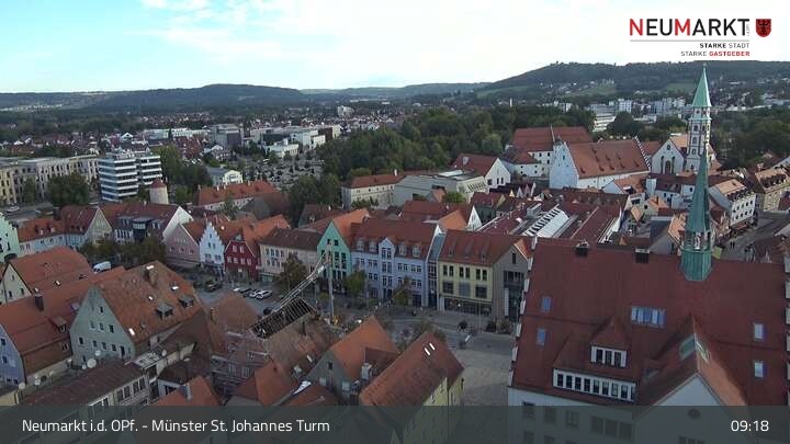 Archiv Foto Webcam Neumarkt in der Oberpfalz