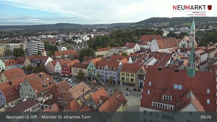 Archiv Foto Webcam Neumarkt in der Oberpfalz