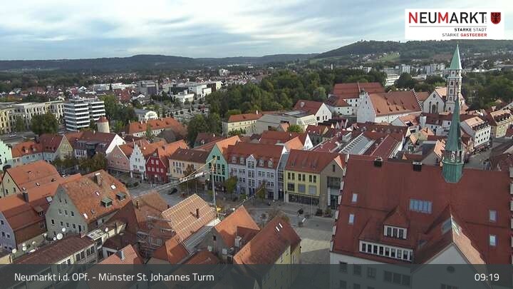 Archived image Webcam Neumarkt in the Upper Palatinate
