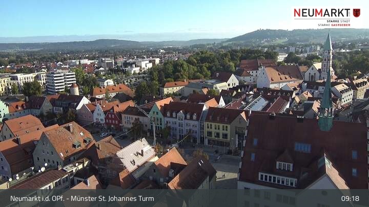 Archiv Foto Webcam Neumarkt in der Oberpfalz