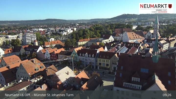 Archiv Foto Webcam Neumarkt in der Oberpfalz