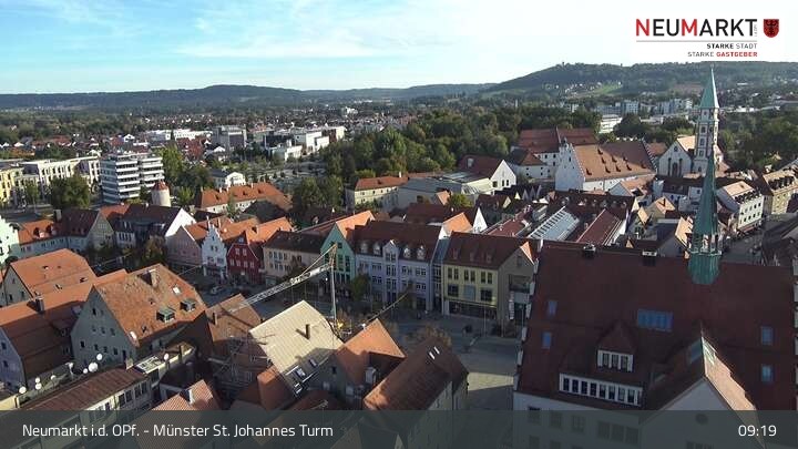 Archived image Webcam Neumarkt in the Upper Palatinate