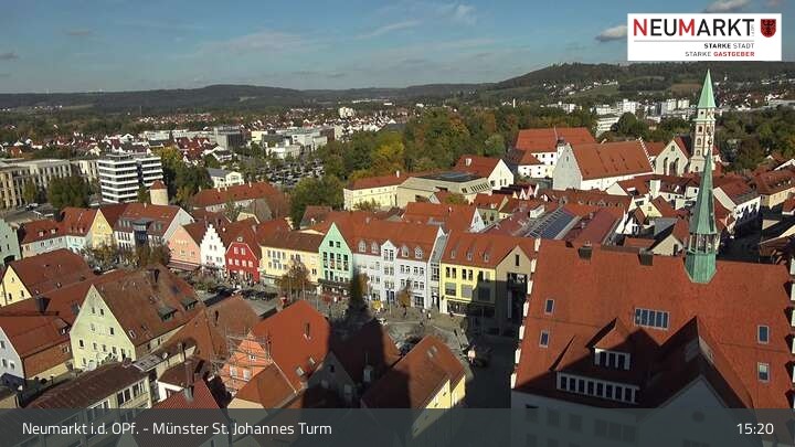 Archiv Foto Webcam Neumarkt in der Oberpfalz