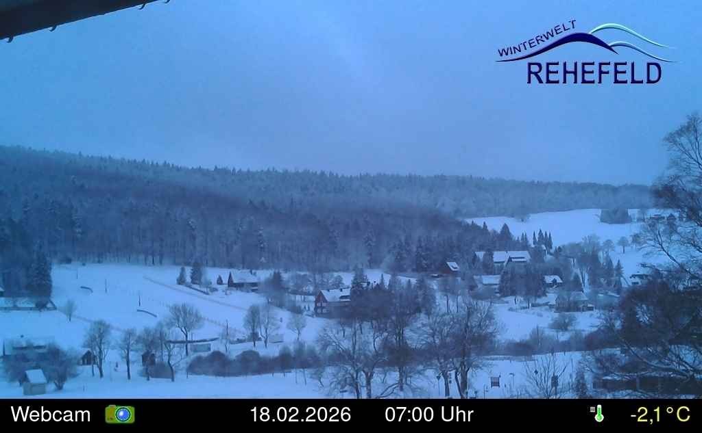 Archived image Webcam Winter World Rehefeld
