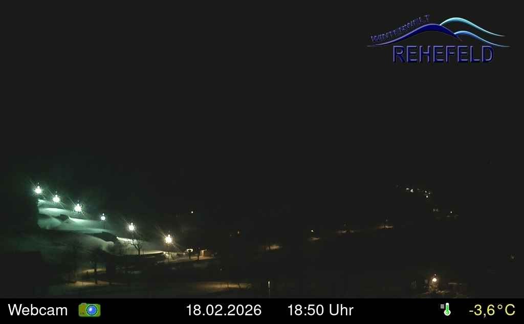 Archived image Webcam Winter World Rehefeld