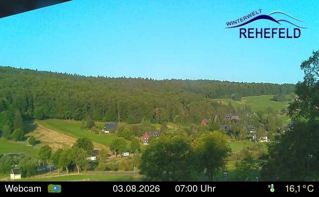 Archiv Foto Webcam Rehefeld-Zaunhaus im Erzgebirge