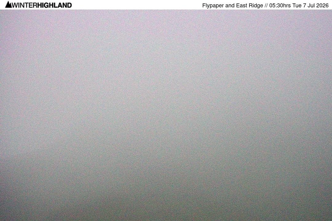 Archiv Foto Webcam Glencoe Mountain - Schottland - Flypaper und East Ridge
