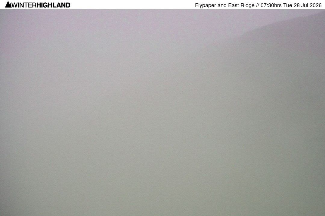 Archiv Foto Webcam Glencoe Mountain - Schottland - Flypaper und East Ridge