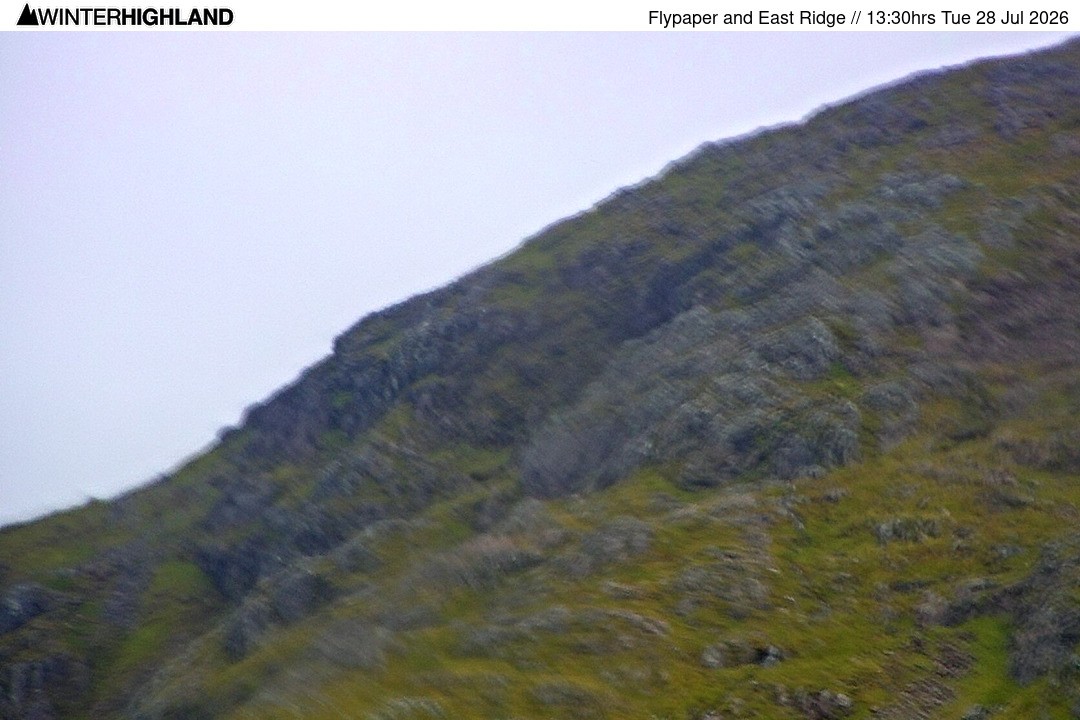 Archiv Foto Webcam Glencoe Mountain - Schottland - Flypaper und East Ridge