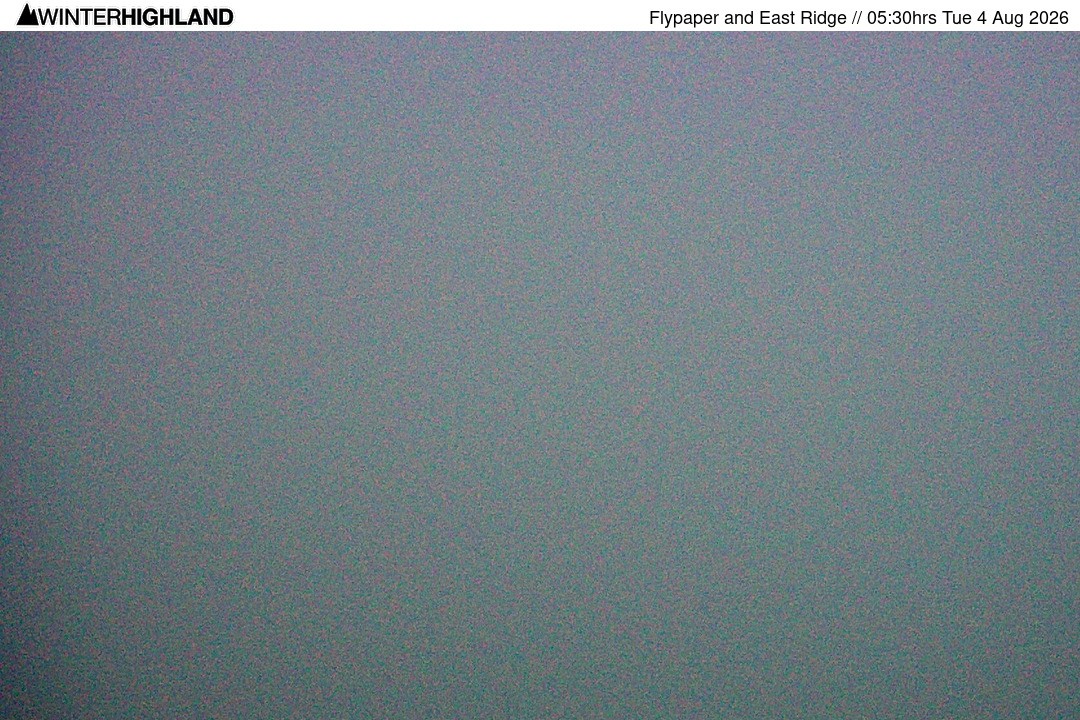 Archived image Webcam Glencoe Mountain - Scotland - Flypaper and East Ridge