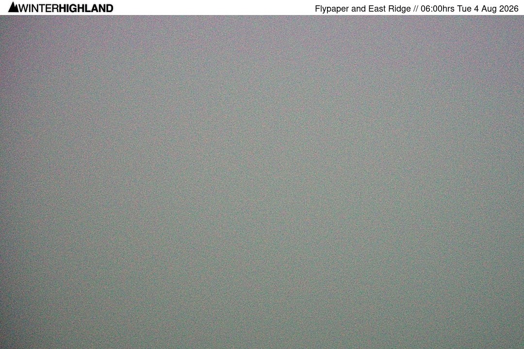 Archived image Webcam Glencoe Mountain - Scotland - Flypaper and East Ridge