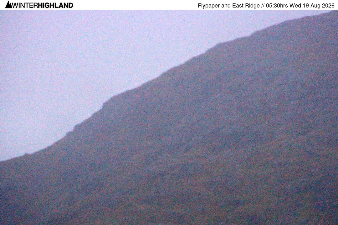 Archiv Foto Webcam Glencoe Mountain - Schottland - Flypaper und East Ridge