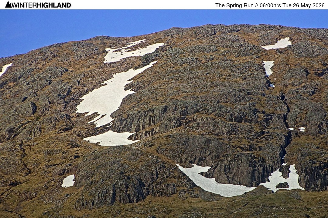 Archiv Foto Webcam Bergstation Glencoe Mountain