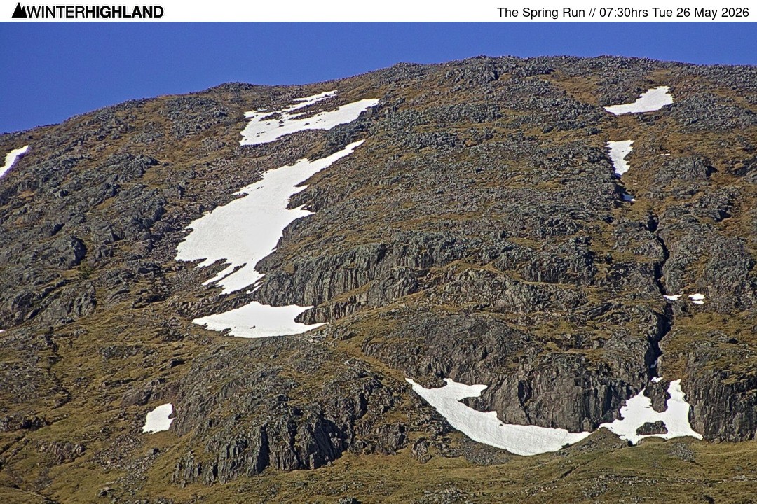 Archiv Foto Webcam Bergstation Glencoe Mountain