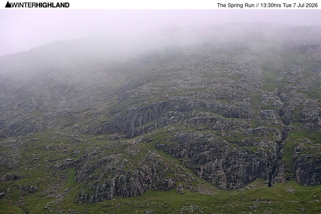Archiv Foto Webcam Bergstation Glencoe Mountain