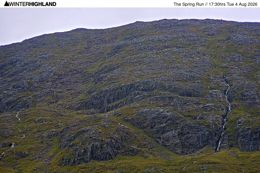 Archiv Foto Webcam Bergstation Glencoe Mountain