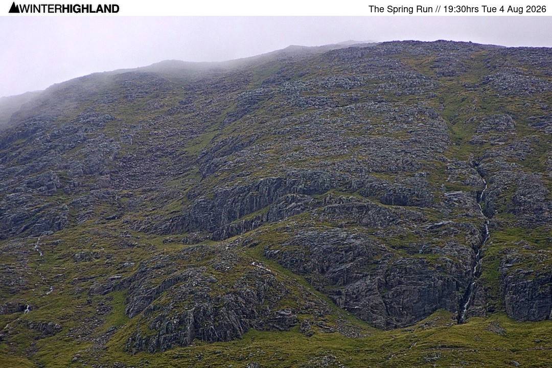 Archiv Foto Webcam Bergstation Glencoe Mountain