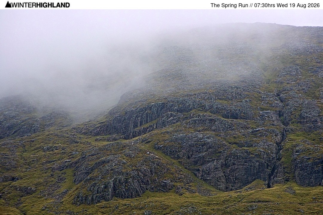 Archiv Foto Webcam Bergstation Glencoe Mountain