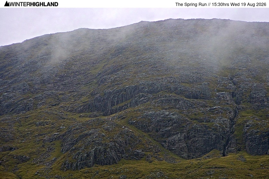 Archiv Foto Webcam Bergstation Glencoe Mountain