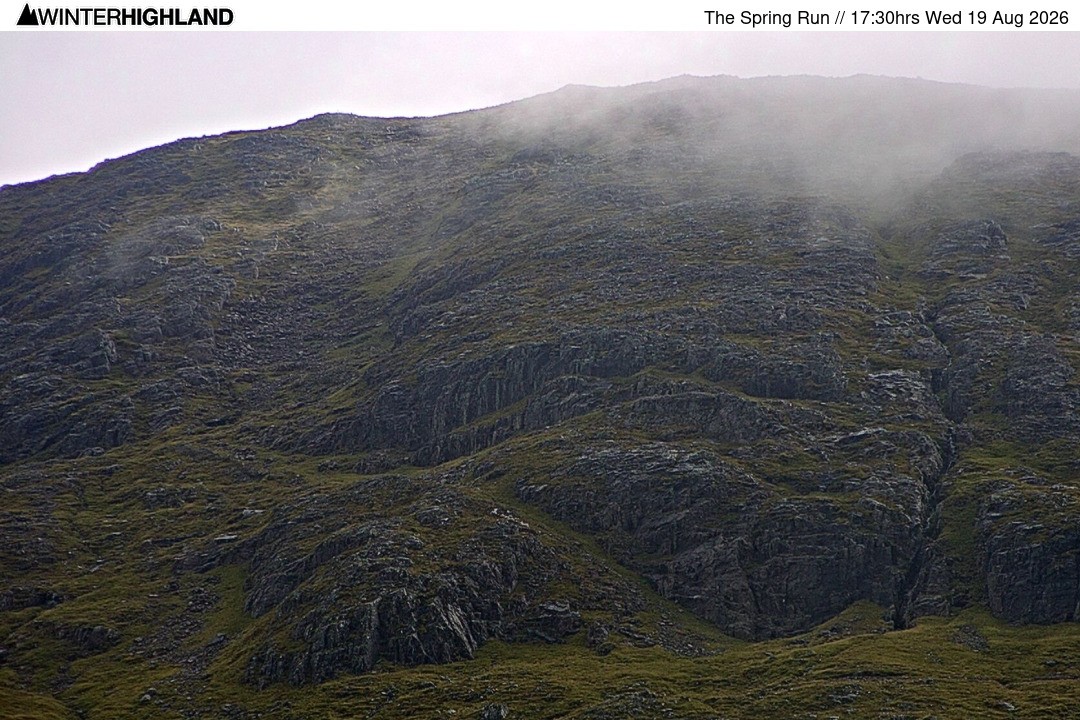 Archiv Foto Webcam Bergstation Glencoe Mountain