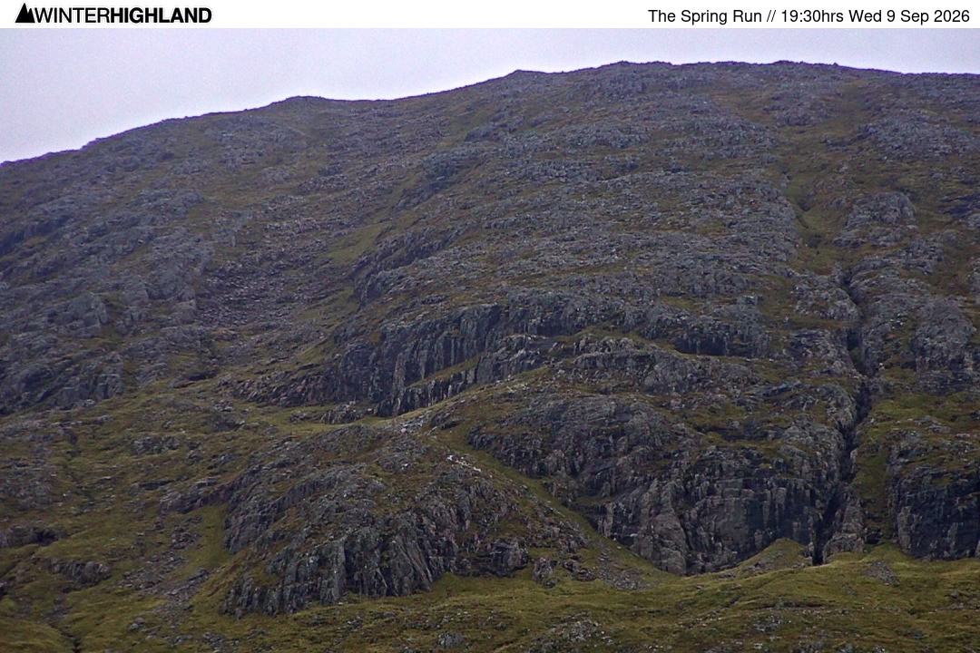 Archiv Foto Webcam Bergstation Glencoe Mountain