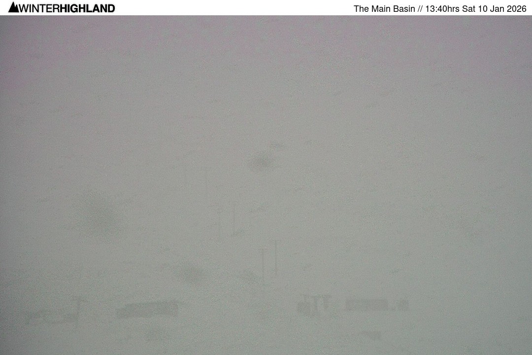Archiv Foto Webcam Glencoe Mountain - Blick auf den Skilift