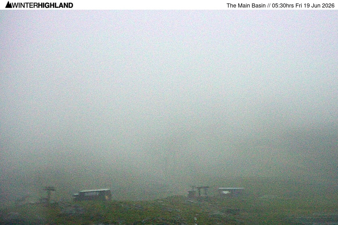Archiv Foto Webcam Glencoe Mountain - Blick auf den Skilift