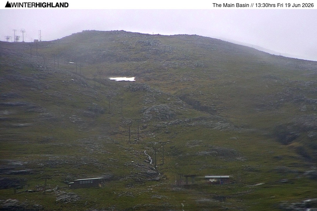 Archiv Foto Webcam Glencoe Mountain - Blick auf den Skilift