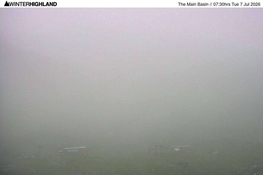 Archiv Foto Webcam Glencoe Mountain - Blick auf den Skilift