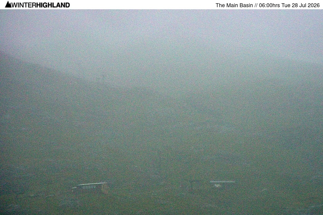 Archiv Foto Webcam Glencoe Mountain - Blick auf den Skilift