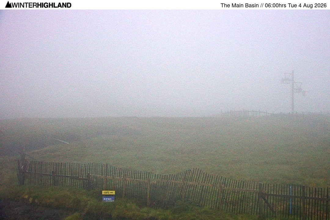 Archived image Webcam Glencoe Mountain - View of the ski lift