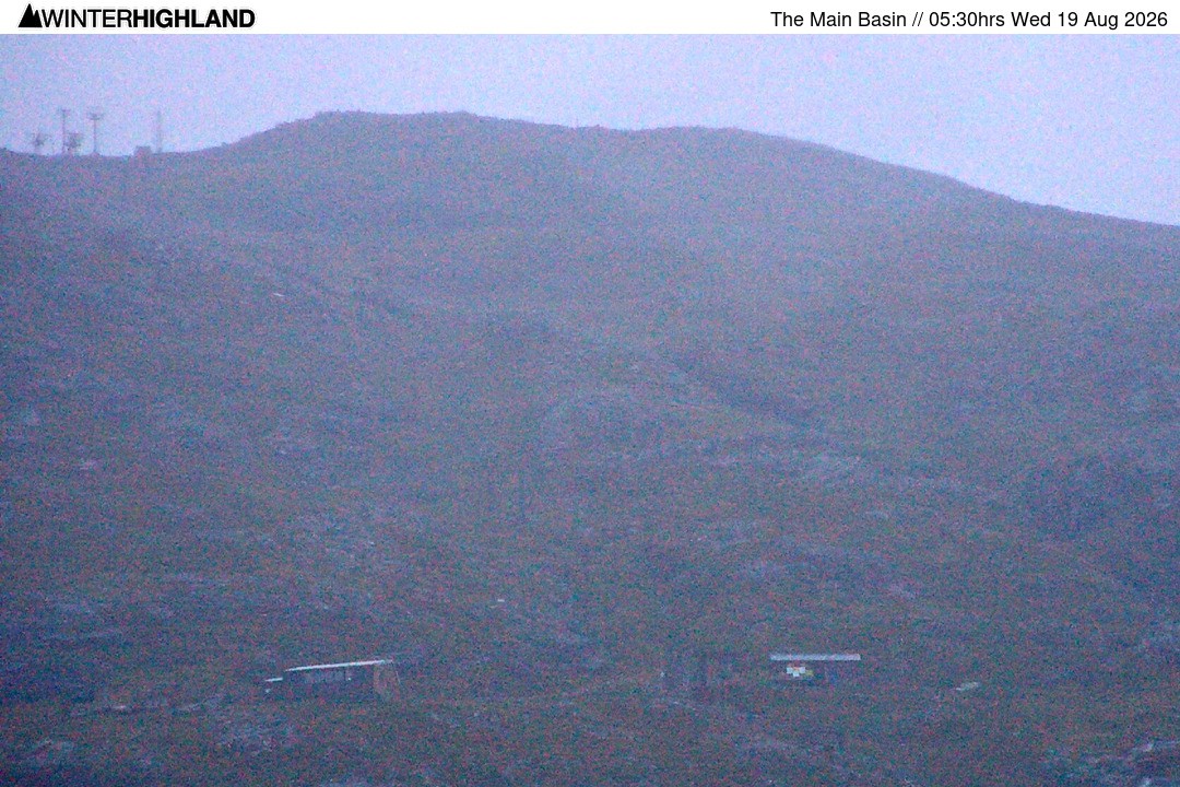 Archiv Foto Webcam Glencoe Mountain - Blick auf den Skilift