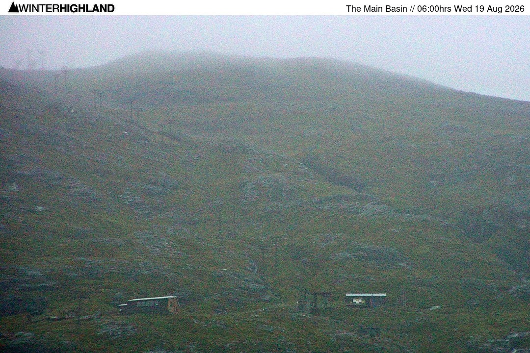 Archiv Foto Webcam Glencoe Mountain - Blick auf den Skilift