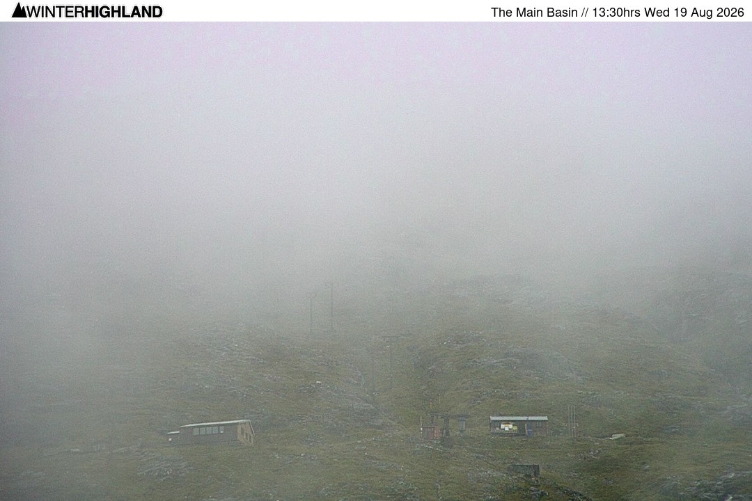 Archiv Foto Webcam Glencoe Mountain - Blick auf den Skilift