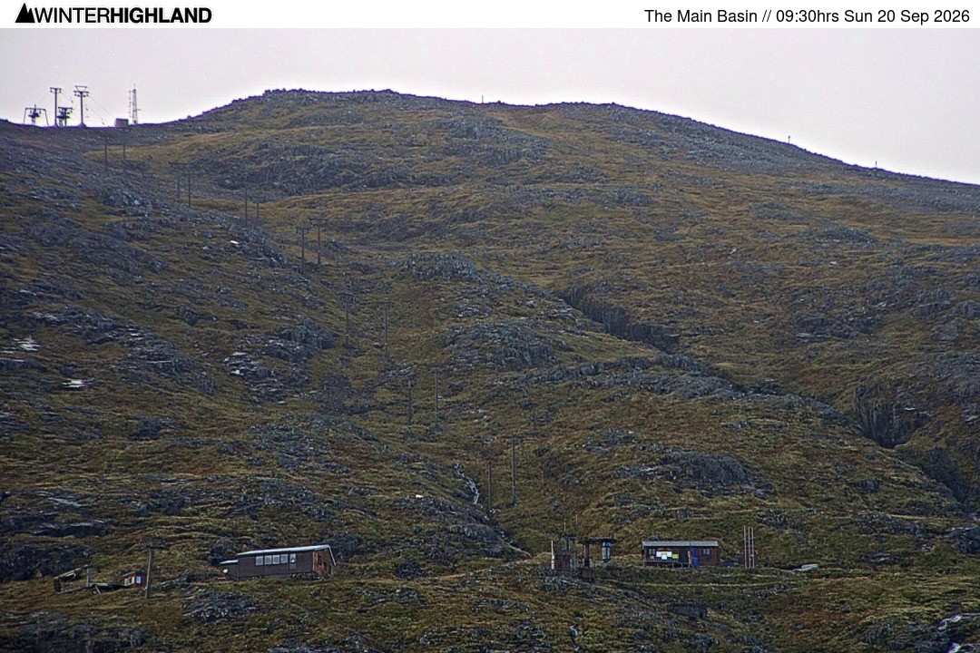 Archived image Webcam Glencoe Mountain - View of the ski lift