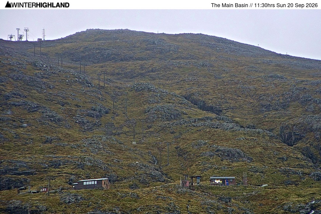 Archived image Webcam Glencoe Mountain - View of the ski lift