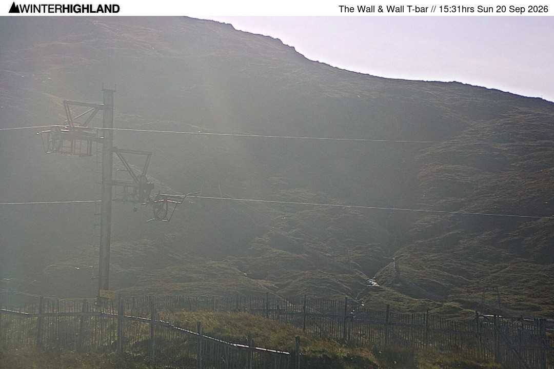 Archived image Webcam Glencoe Mountain - Wall T-bar