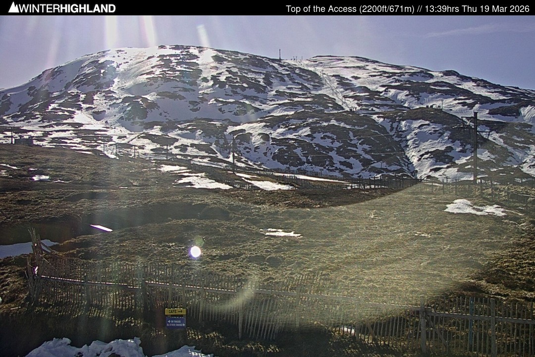 Archiv Foto Webcam Glencoe Mountain - Schottland - Sessellift