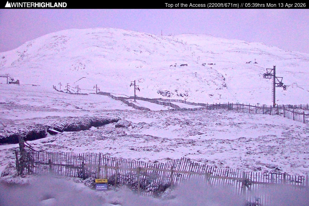 Archiv Foto Webcam Glencoe Mountain - Schottland - Sessellift