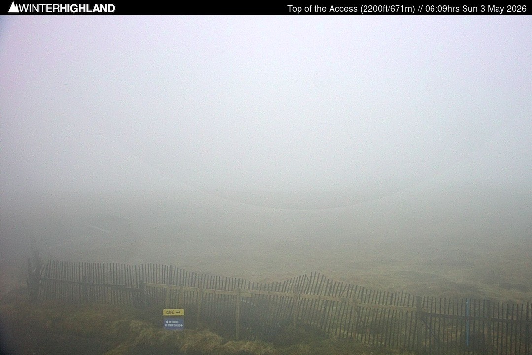 Archiv Foto Webcam Glencoe Mountain - Schottland - Sessellift