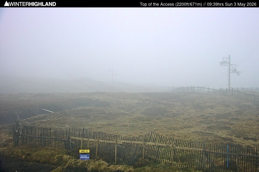 Archiv Foto Webcam Glencoe Mountain - Schottland - Sessellift