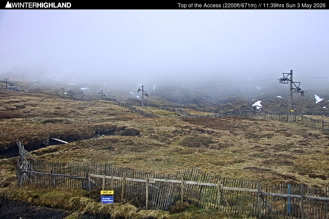 Archiv Foto Webcam Glencoe Mountain - Schottland - Sessellift