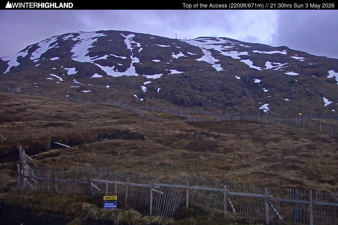 Archiv Foto Webcam Glencoe Mountain - Schottland - Sessellift